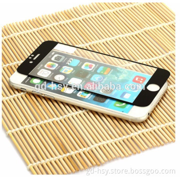 HUYSHE anti-scratch round edge for iphone 7 tempered glass 3d curved screen protector